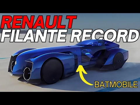 Meet the 2025 Renault Filante: A Batmobile for the Future!