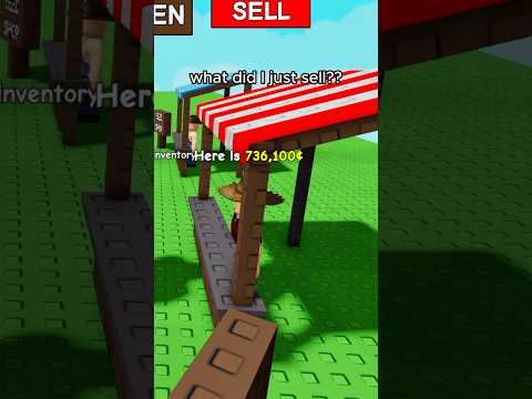Almost made 1 million on Grow A Garden 😮 #roblox