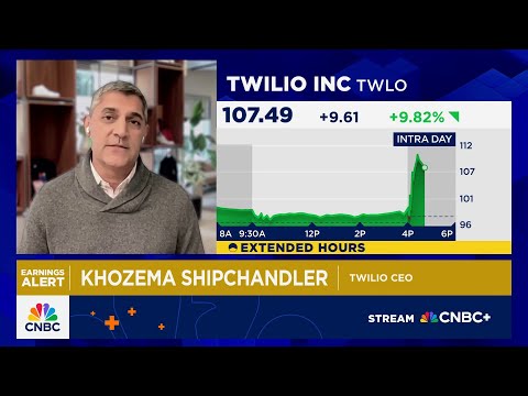 Twilio CEO on hyperscaler earnings, AI investment and expansion