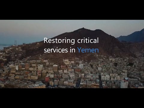 Restoring Critical Services in Yemen