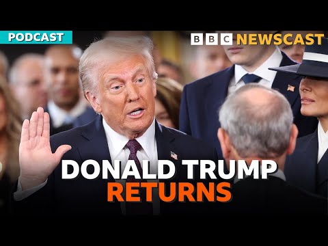 President Donald Trump is back - what will he do next? | BBC Newscast