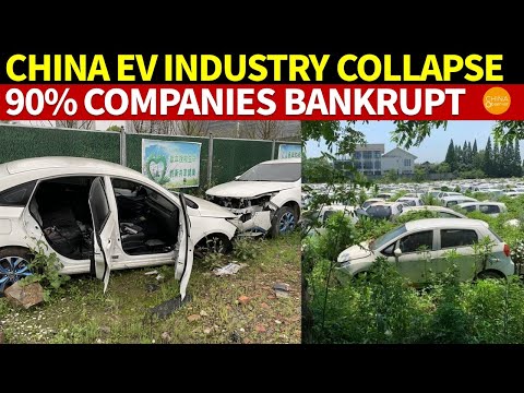 China&#039;s EV Industry Collapse, Over 400 EV Companies Have Disappeared &amp; 90% Gone Bankrupt in 5 Years