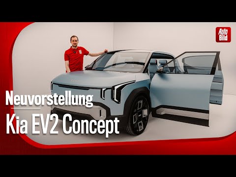 Kia Concept EV2: Neues Einstiegs-Elektroauto von Kia | Vorstellung mit Sebastian Friemel