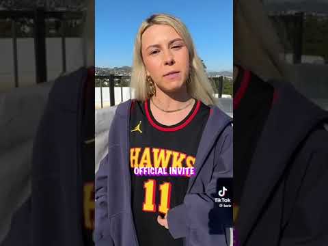 Hawk Tuah girl Hailey Welch has endorsed Trae Young and the Atlanta Hawks for the 2024/25 season 🎯
