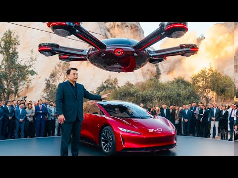 Chinese BYD CEO Releases First $7,999 Flying Car That Changes Everything!