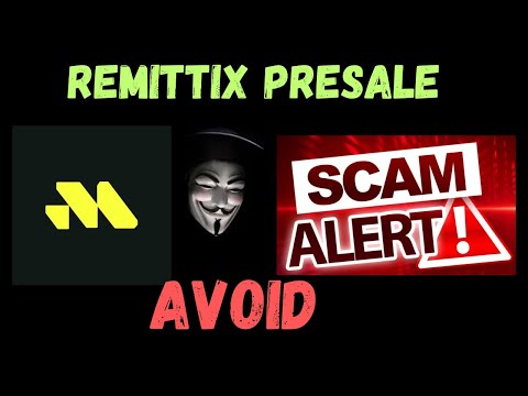 REMITTIX PRESALE COIN CRYPTO SCAM UPDATE NEWS LEGIT CLAIMING LAUNCH WALL