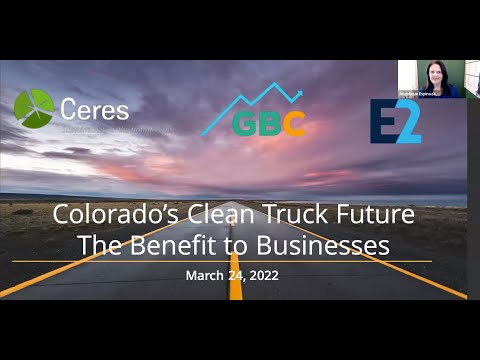 Colorado&#039;s Clean Truck Future--The Benefit to Businesses