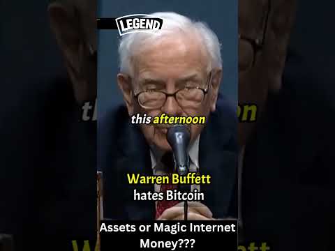 Buffett Slams Bitcoin: Shocking Speech! #WarrenBuffett #BitcoinDebate