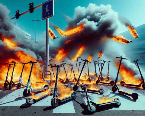 A Shocking Fire Destroys Electric Scooters! How Did It Happen? A Shocking Fire Destroys Electric Scooters! How Did It Happen?