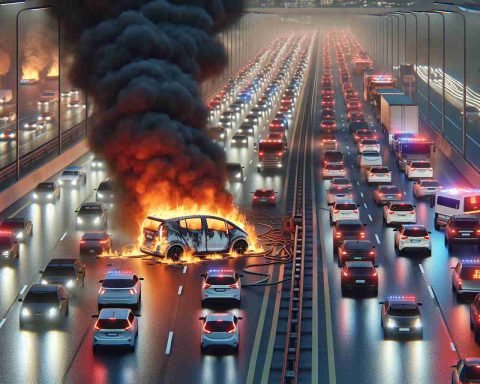 Massive Traffic Alert! Major Highway Closure After EV Blaze Massive Traffic Alert! Major Highway Closure After EV Blaze