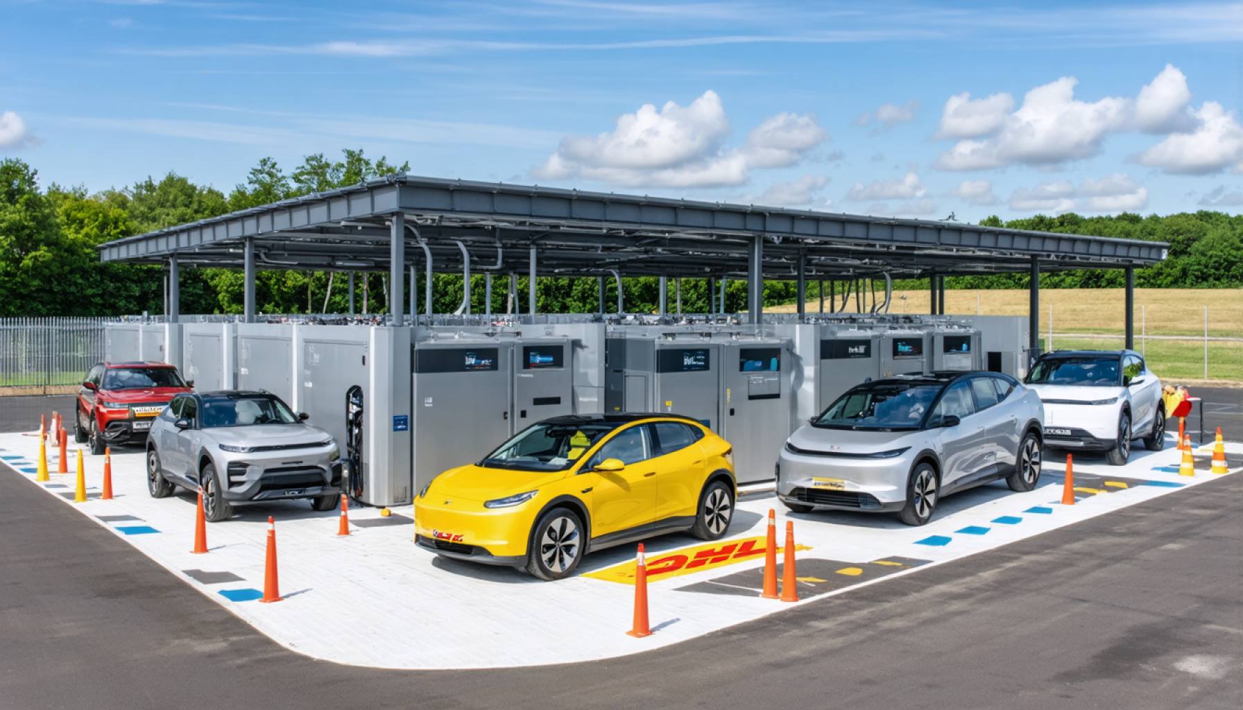 The Electrifying Future: DHL and Cox Automotive's Groundbreaking EV Battery Hub in the UK