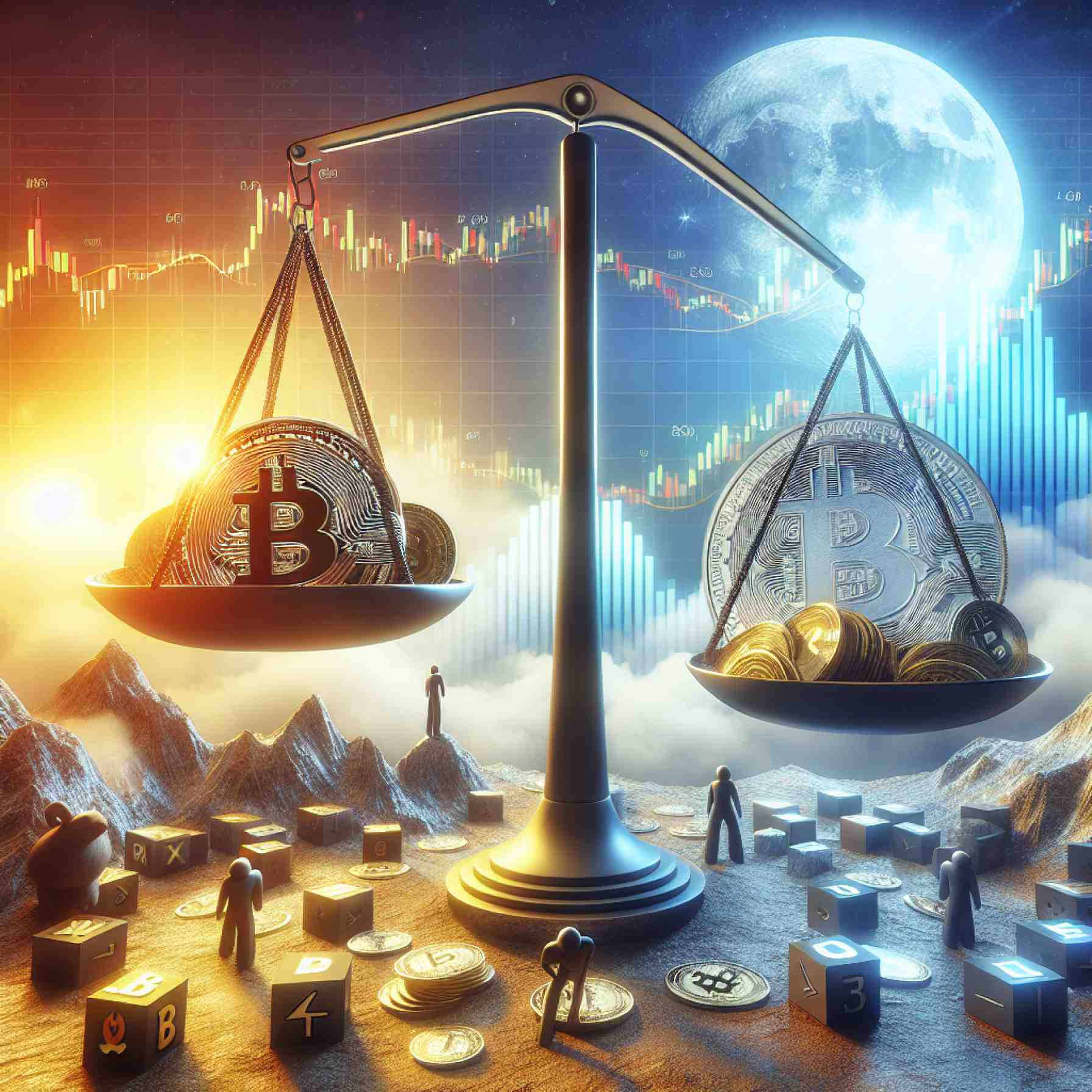 加密货币难题：XRP能否匹敌比特币的迅猛崛起？