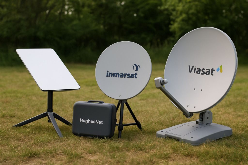 Top Mobile and Portable Satellite Internet Solutions: Starlink Roam, HughesNet, Inmarsat, Viasat & Leading Providers Compared Top Mobile and Portable Satellite Internet Solutions: Starlink Roam, HughesNet, Inmarsat, Viasat & Leading Providers Compared